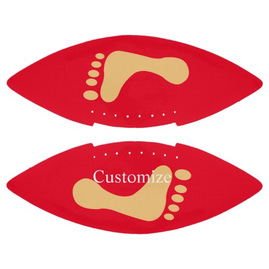 Barefoot Beach Bum Thunder_Cove  Football (Paneele)