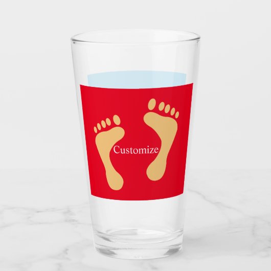 Barefoot Beach Bum Thunder_Cove Glas (Vorderseite)