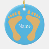 Barefoot Beach Bum Thunder_Cove Keramik Ornament (Hinten)