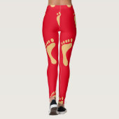 Barefoot Beach Bum Thunder_Cove  Leggings (Rückseite)