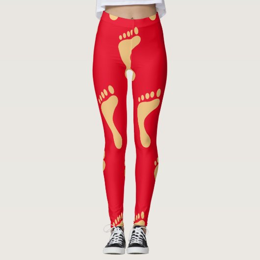 Barefoot Beach Bum Thunder_Cove  Leggings (Vorderseite)
