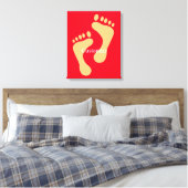 Barefoot Beach Bum Thunder_Cove Leinwanddruck (Insitu (Schlafzimmer))