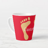 Barefoot Beach Bum Thunder_Cove Milchtasse (Linke Ecke)