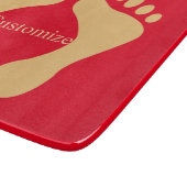 Barefoot Beach Bum Thunder_Cove Schneidebrett (Ecke)