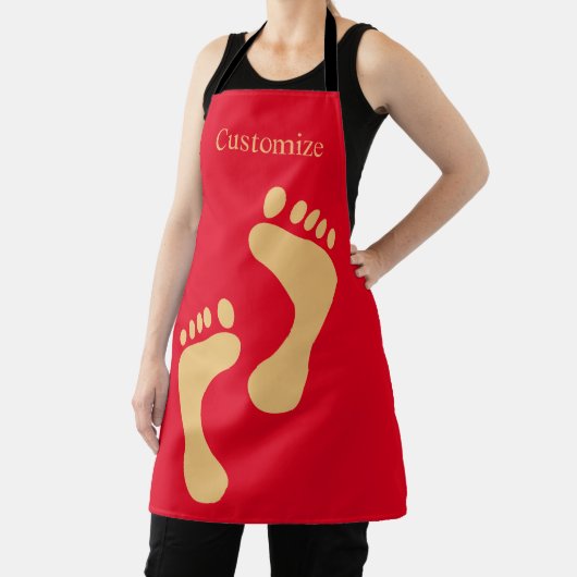 Barefoot Beach Bum Thunder_Cove   Schürze (InSitu)