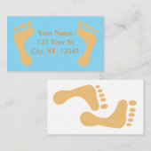 Barefoot Beach Bum Thunder_Cove Visitenkarte (Vorne/Hinten)