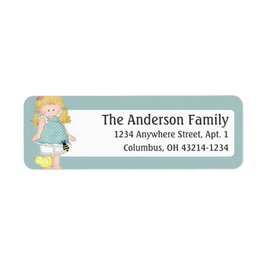 Barefoot Beth Lieben Oaster d2 Rücksendeadresse (Vorne)