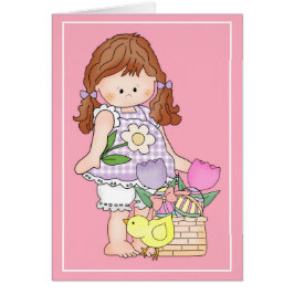 Barefoot Beth Lieben Ostern d4 Ostern Grußkarte