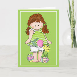 Barefoot Beth Lieben Ostern d6 Ostern Grußkarte Feiertagskarte