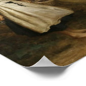 Barefoot Flower Girl Poster (Ecke)