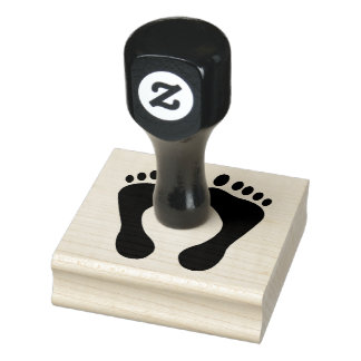 Barefoot Gummistempel
