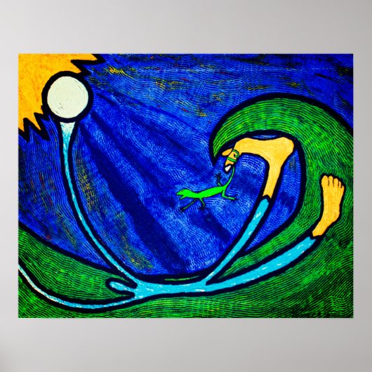Barefoot in Grass Dream Poster (Vorne)