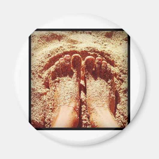 Barefoot Lifestyle Foto von Daniela Power Magnet (Vorne)