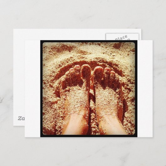 Barefoot Lifestyle Foto von Daniela Power Postkarte (Vorne/Hinten)