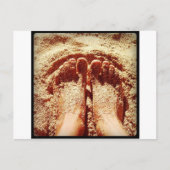 Barefoot Lifestyle Foto von Daniela Power Postkarte (Vorderseite)
