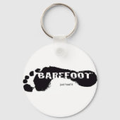 BareFoot-Logo Schlüsselanhänger (Vorderseite)