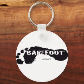 BareFoot-Logo Schlüsselanhänger (Vorderseite)