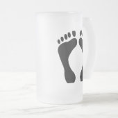 Barefoot Mattglas Bierglas (VorderseiteRechts)