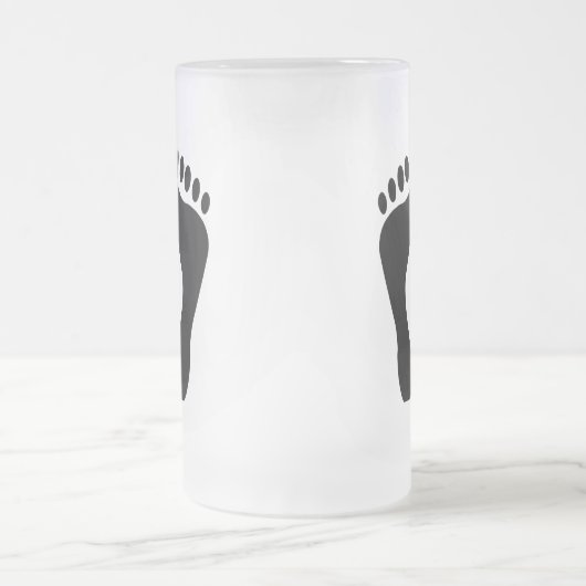 Barefoot Mattglas Bierglas (Mittel)