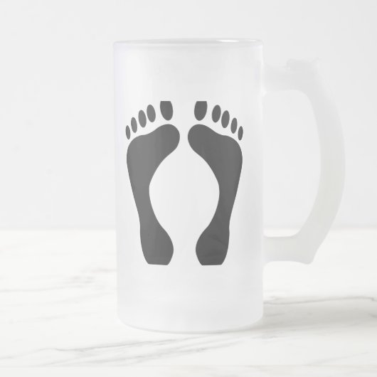 Barefoot Mattglas Bierglas (Rechts)