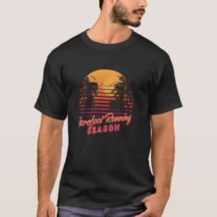 Barefoot Running Season Barefooter Hobby Barefoot T-Shirt