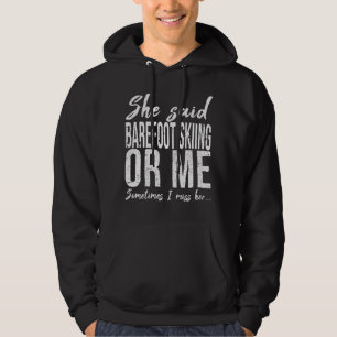 Barefoot Skiwitz-Geschenkidee Hoodie