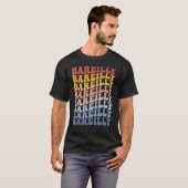 Bareilly City Groovy Retro T-Shirt (Vorne ganz)