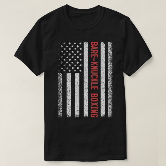 Bareknuckle Boing American Flag 4. Juli T-Shirt (Design vorne)