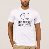 Bareknuckle UniversitätsOne-two Durchschlags-T - T-Shirt (Vorderseite)