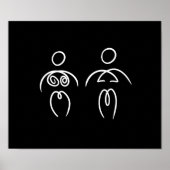 Barelines Frauenposter Poster (Vorne)