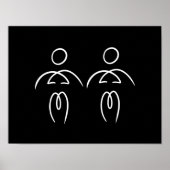 Barelines Man and Man Poster (Vorne)