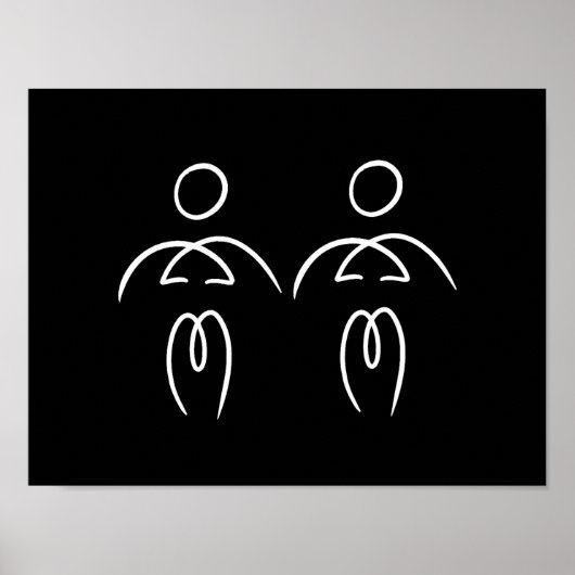 Barelines Man and Man Poster (Vorne)