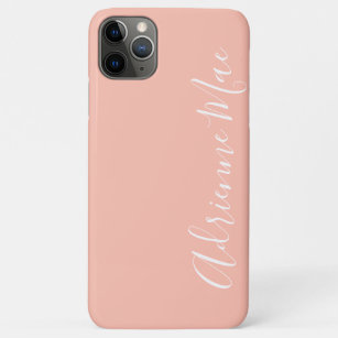 Barely Blush Rose & Gold Personalized Case-Mate iPhone Hülle