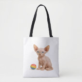 Barely Contained - Sphynx Kitten Tasche (Vorderseite)