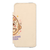 Barely Holding It Together Incipio iPhone Geldbeutel-Hülle (Folio Vorderseite)