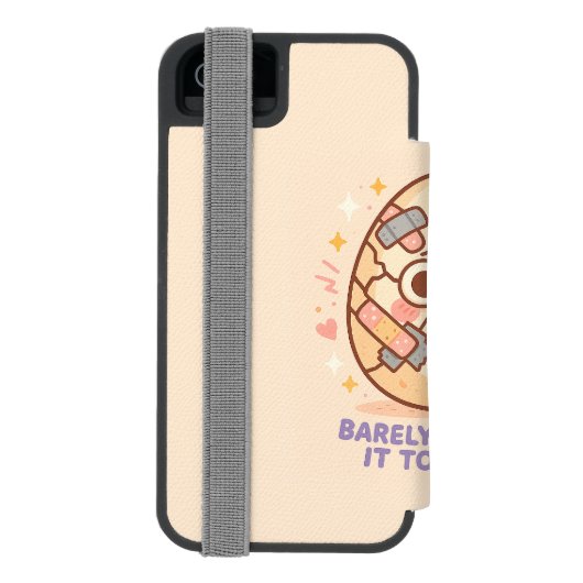 Barely Holding It Together Incipio iPhone Geldbeutel-Hülle (Folio Rückseite)