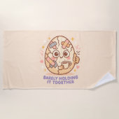 Barely Holding It Together Strandtuch (Vorderseite)