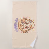 Barely Holding It Together Strandtuch (Vorderseite)