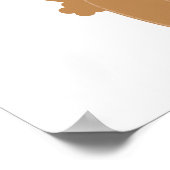 Bären 1. Geburtstag T - Shirt und Geschenke Poster (Ecke)