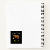 Bären 856 Blank Notebook Notizblock (Rückseite)