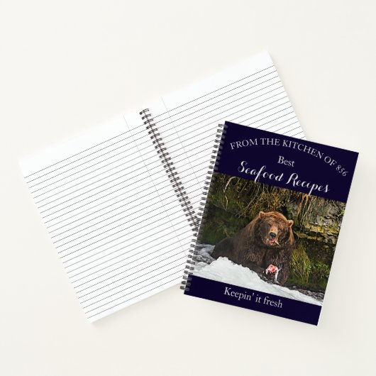 Bären 856 Blank Notebook Notizblock (Innenseite)