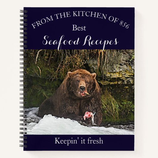 Bären 856 Blank Notebook Notizblock (Vorderseite)