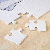 Bären als Brille mit Schleier Puzzle (Seite)