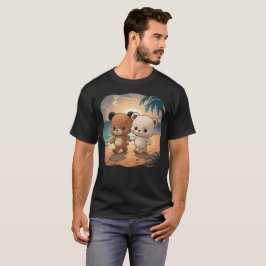 Bären am Strand T-Shirt