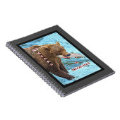 Bären aus Brooks Falls Blank Notebook Notizblock (Rechte Seite)