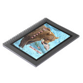 Bären aus Brooks Falls Blank Notebook Notizblock (Linke Seite)
