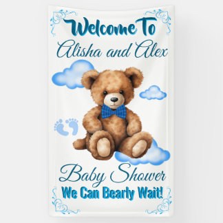 Bären-Baby-Party-Banner Banner
