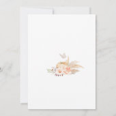 Bären-Baby-Party-Einladung Einladung (Rückseite)