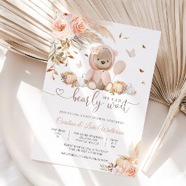 Bären-Baby-Party-Einladung Einladung