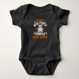 Bären - Bären Ned People brauchen Bären Baby Strampler